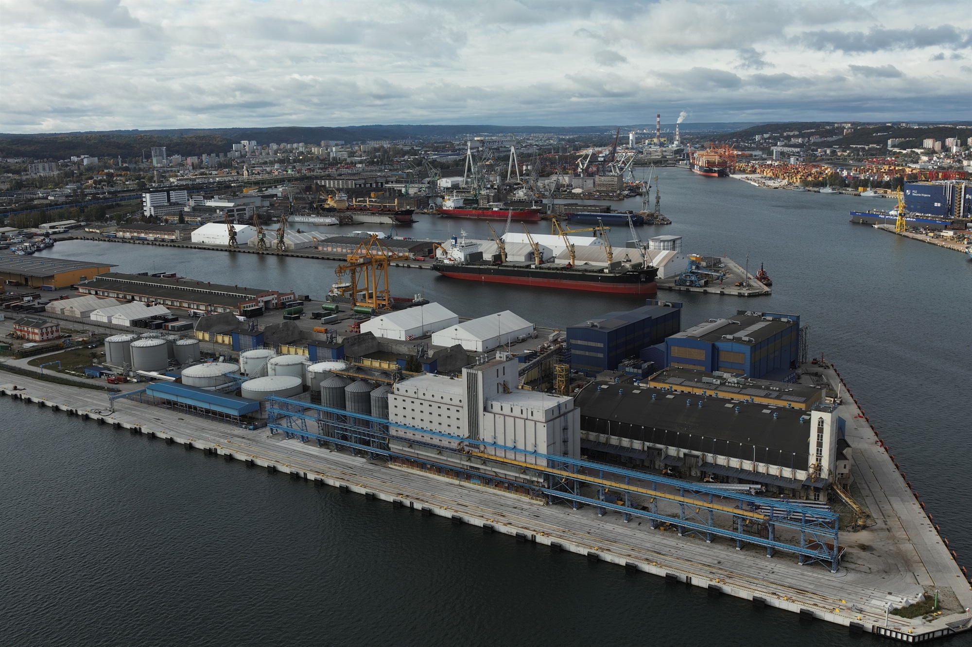 Image 4. Aerial view of the Port of Gdynia