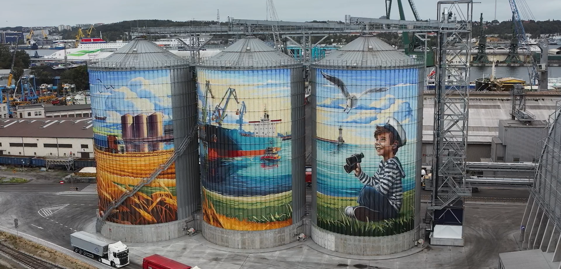 Image 7. Granary silos, Port of Gdynia