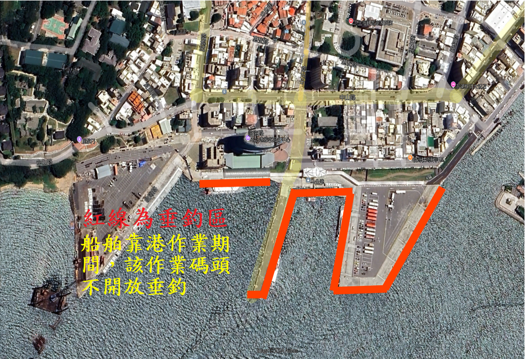 馬公商港釣魚區